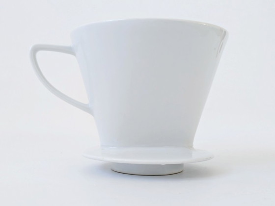 Image 1 of 1970s Melitta 102 Porcelain Coffee Filter | Pour Over Dripper, Made in Germany