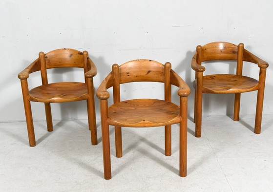 Image 1 of Set van 6 fauteuils van Rainer Daumiller voor Hirtshals Sawmill, Denemarken, jaren 70.
