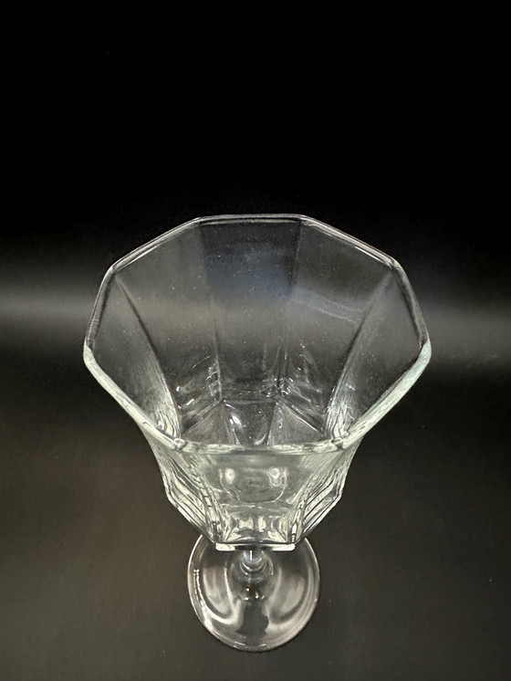 Image 1 of 6 x wine glasses Luminarc Octime 1980s