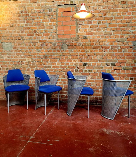 Image 1 of Postmoderne Stühle im Memphis-Stil