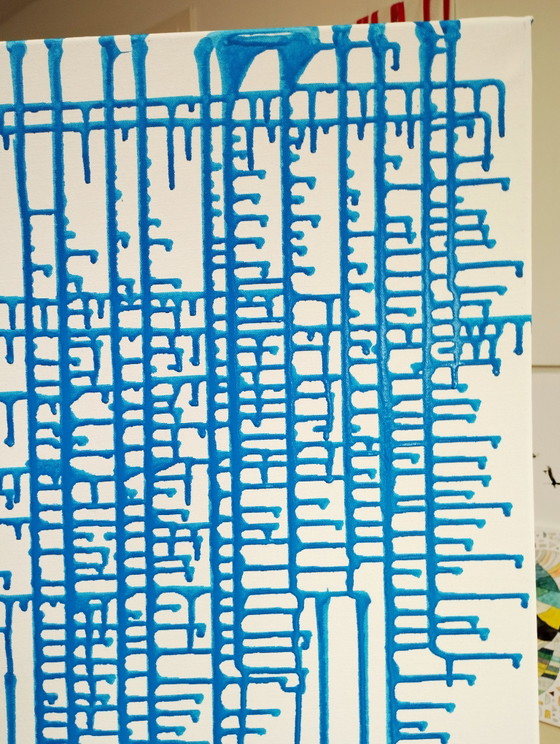 Image 1 of Natia Antadze Abstract Composition XXL