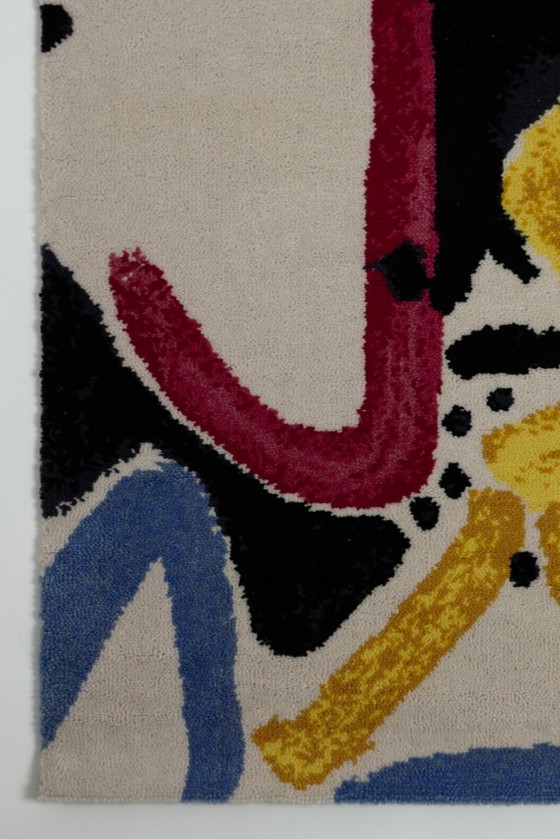 Pablo Picasso “Tête d’Homme” Tapis en Laine Édition Limitée par Desso, N° 90/500, Pays-Bas, 1996 – Wool (photo 9 of 18)