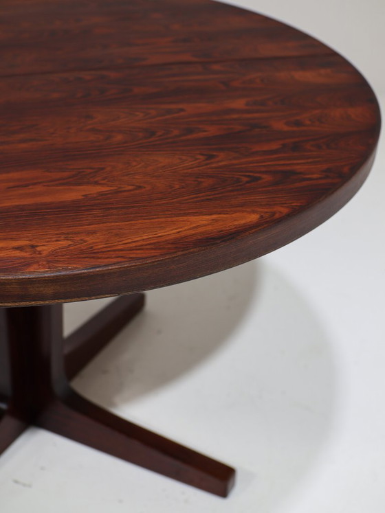 Image 1 of Uitschuifbare eettafel palissander Deens 1960s