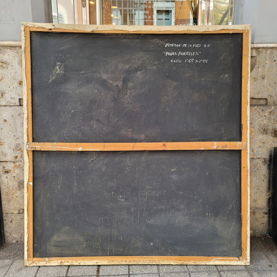 Image 1 of “Islas Pueriles” Esteban de la Foz, Abstracción, 1996 – Cantabria, España