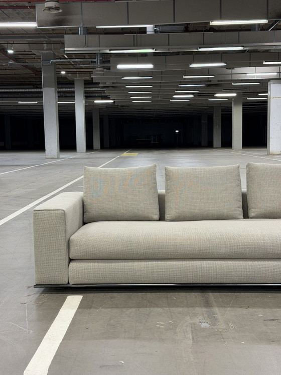 Sofá esquinero Minotti Hamilton – Sofás esquineros, Metal, Textile (photo 11 of 15)