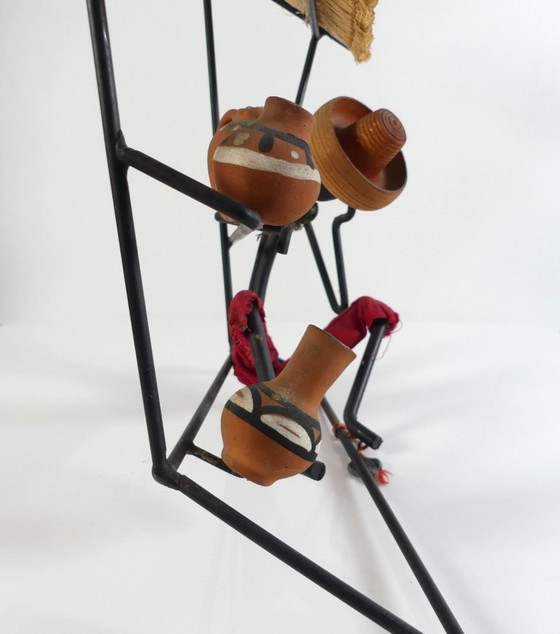 Image 1 of Bror Bonfils metal wall decoration, 1950s, Danish Design