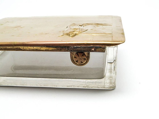 Art Nouveau Humidor from WMF, Germany, Early 20th Century – Decorative Objects, Glass, Brass (photo 11 of 13)