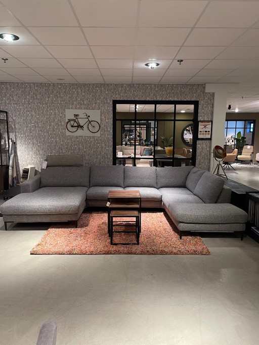 Sofá esquinero Omera gris - IN.HOUSE