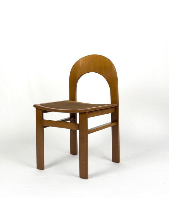 Image 1 of Set van 4 Arcadia-stoelen van Adalberto Caraceni voor Tagliabue, Italië, jaren 70.