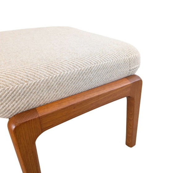 Set di 3 Poltrone Ole Wanscher Senator Highback Poul Jeppesen Ottomano – Legno (photo 14 of 14)