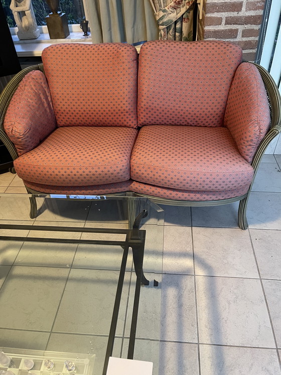 Image 1 of Superb 2-seater Bench With Webbing, Zgan