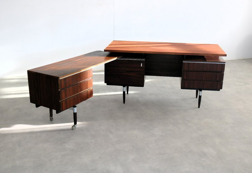 vintage executive desk