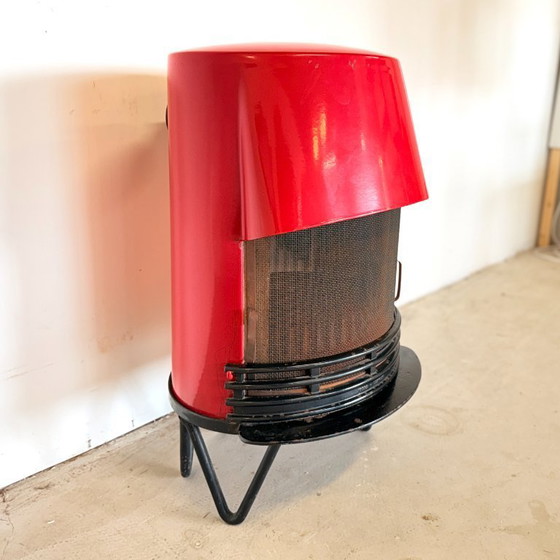 Image 1 of Red vintage wood stove, Tasso Denmark