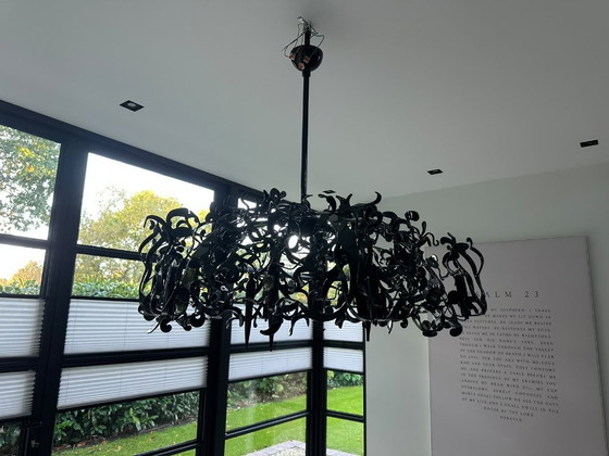 As good as new Brand van Egmond Flowerpower Black + WARRANTY, Ceiling lights, Metal, Design (photo 2 of 6)