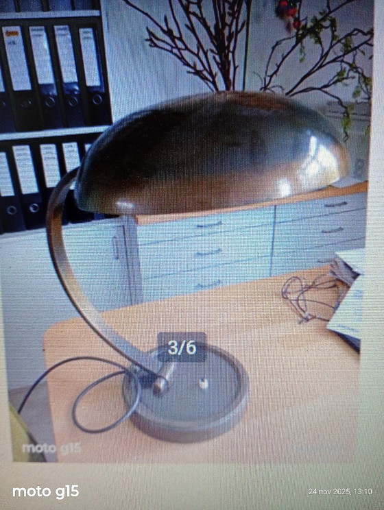 Lámpara de escritorio Gecos original de los años 30, fabricada por los hermanos Cosack. – Lámparas de mesa (photo 8 of 10)