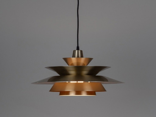 Vintage schwedische Pendelleuchte von Carl Thore, 1960er Jahre, skandinavisch Mid-Century