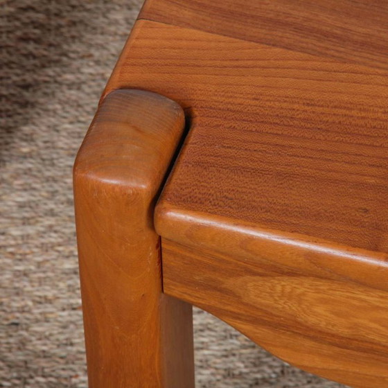 Image 1 of Pair of solid elm bedside tables dating from the 1980s