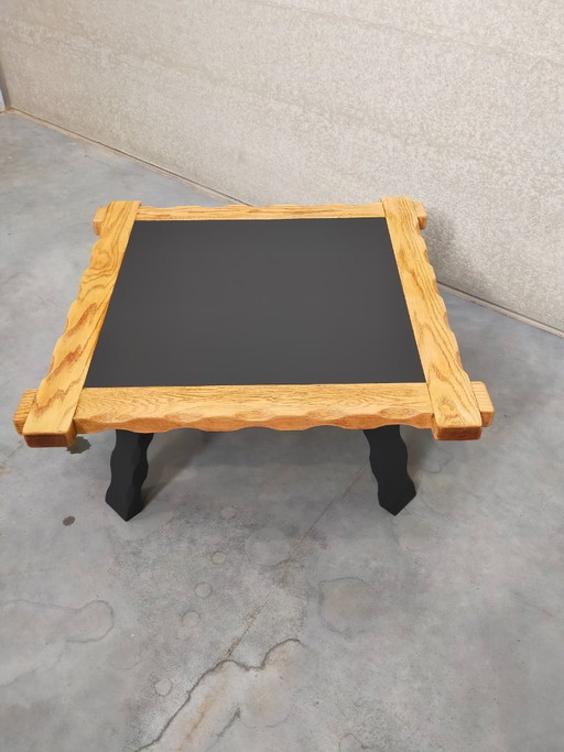 Salontafel Met Houtsnijwerk – Wood, Other