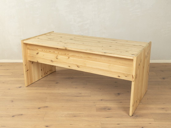 Image 1 of Solid wood desk from the 1980s