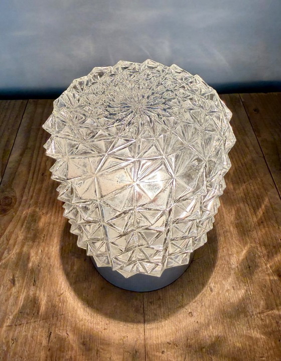 Vintage witte porseleinen plafondlamp, jaren 70 – Plafondlampen, Porcelain (photo 10 of 13)