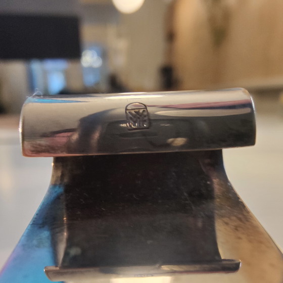 Image 1 of Servilletero plateado WMF de estilo Art Déco, 1970