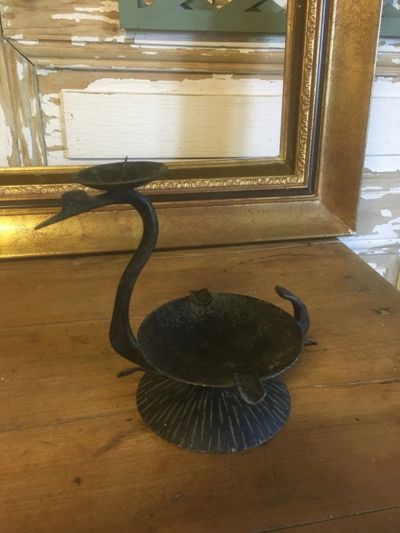 Posacenere in metallo (e portacandele) – Oggetti decorativi, Vintage (photo 3 of 10)
