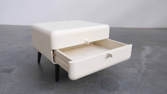 Table de nuit vintage "Kapsel" Space Age – Tables de nuit, Plastic (photo 6 of 7)
