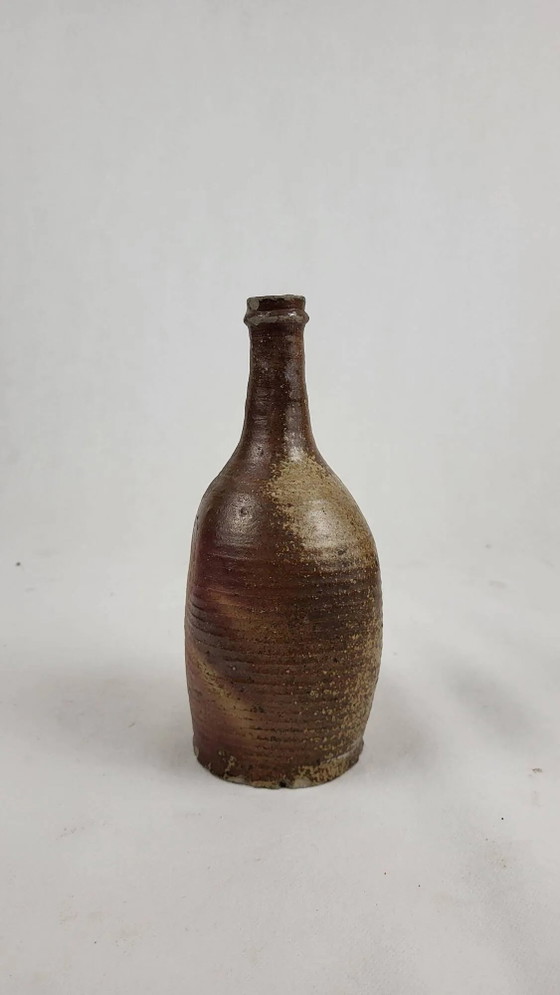 Bouteille en grès de Puisaye du 19ème siècle – Verres et carafes, Porcelain, Vintage (photo 3 of 9)