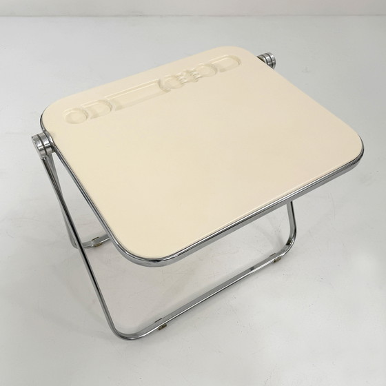 Image 1 of Beige Platone Folding Desk by Giancarlo Piretti for Anonima Castelli, 1970s
