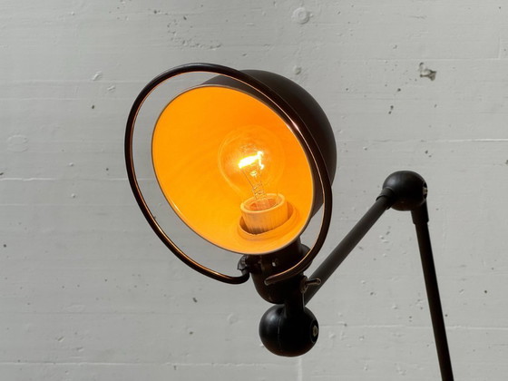 Image 1 of Three-arm clamp lamp by Jean-Louis Domecq for Jieldé, 1950s design