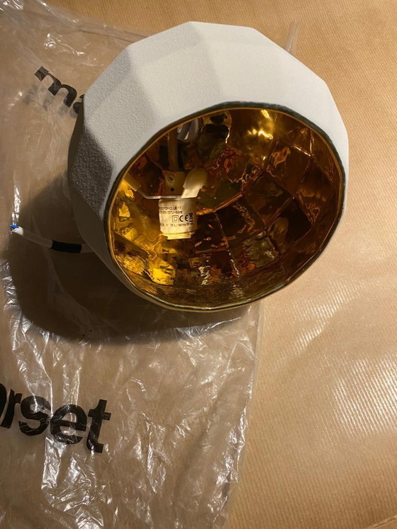 Image 1 of Marset Scotch Club 17 pendant lamp white/gold