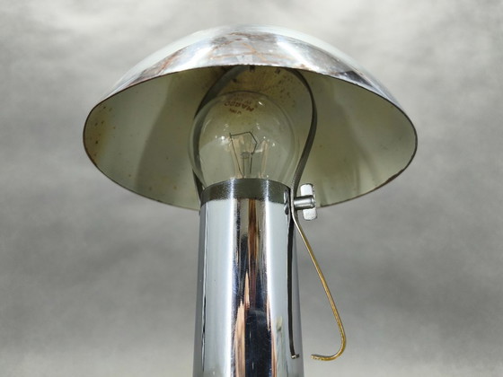 Image 1 of Lampe de table réglable chromée de style Bauhaus, Tchécoslovaquie des années 1930