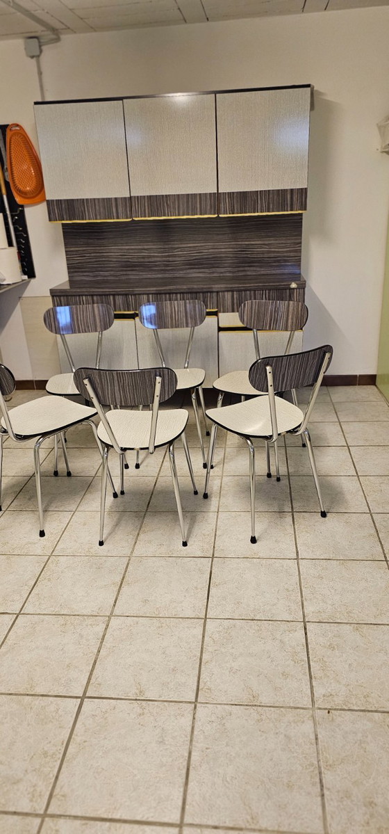Image 1 of Vintage Formica keukenset, 1961