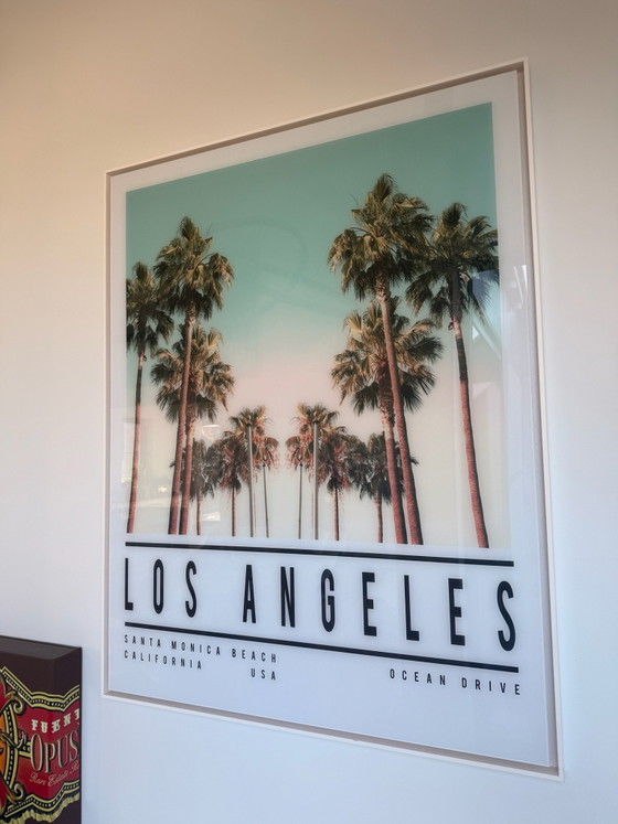 Los Angeles Plexi in cornice, Decorazioni murali, Plexiglass, Legno, Multicolore (foto 2 di 6)