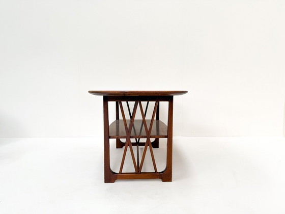 Image 1 of Mid-Century Wooden Coffee Table by A.A. Patijn for Zijlstra Joure, 1950s