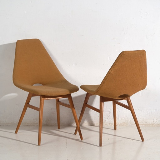Sillas decorativas vintage (c.1950). Juego de 2 piezas