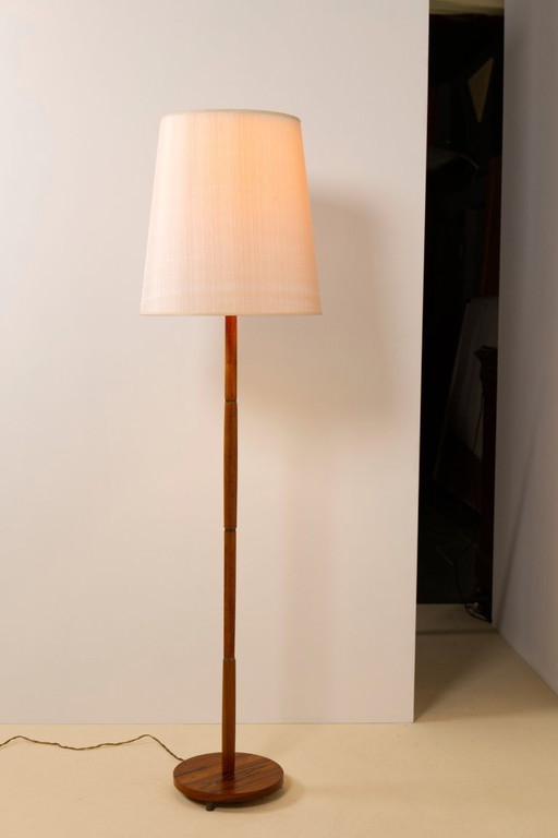 Rosewood floor lamp, danish design, 1960s