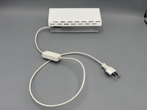 1970s white wall lamp / bedside lamp