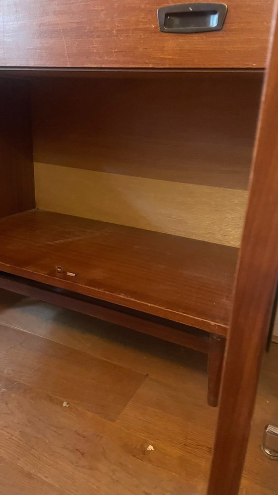 Beautiful vintage wooden cabinet design - 1960 Cees Braakman, Display cabinets, Brown (photo 10 of 11)