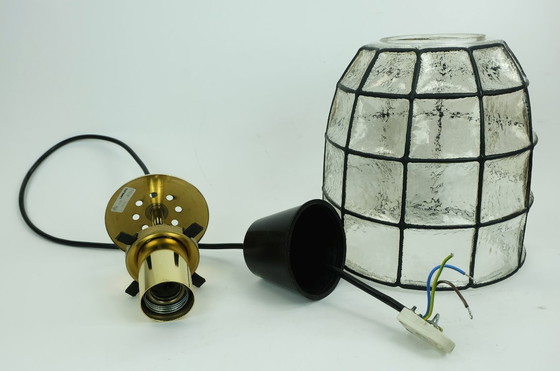 Image 1 of glashuette limburg lampada a sospensione anni '60-'70 lampada a sospensione in vetro modello 4184