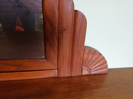 Image 1 of Tocador Art Déco de roble. Francia, 1940.