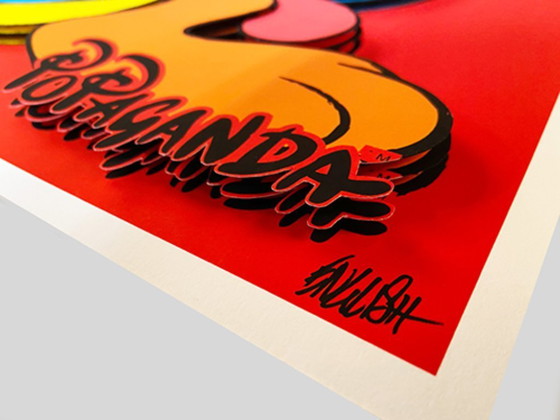 Image 1 of Engels, Ron - Froot Looped - 3D-constructie - Handtekening