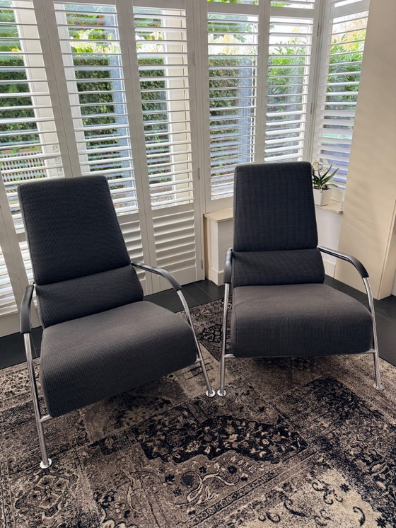 Image 1 of 2x Harvink fauteuils, type Mirakel
