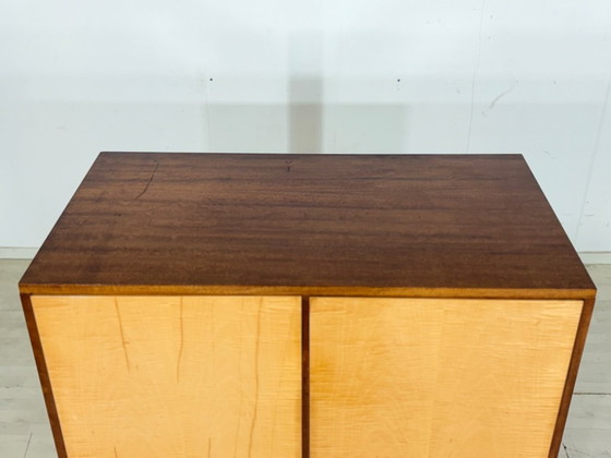 Image 1 of Vintage Mid-Century Linen Cabinet / Cupboard / Shoe Cabinet / Wardrobe