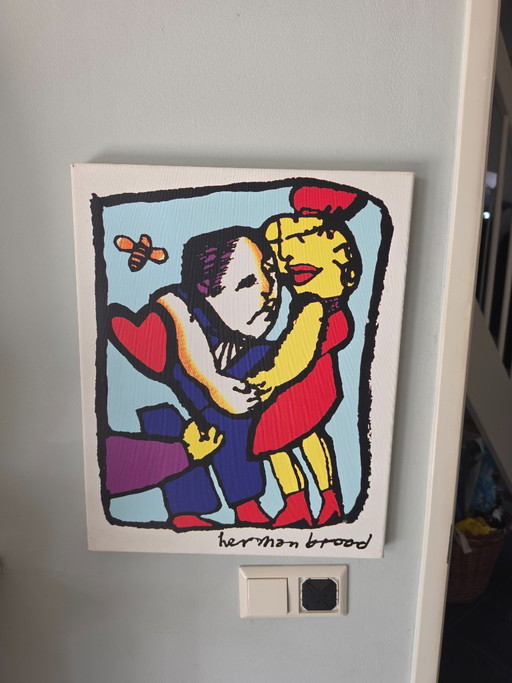 Herman Brood wild romance Lithografie