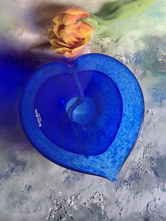 Image 1 of 1 prachtig Gunnel Sahlin art glass design stuk aan, ontworpen voor Kosta Boda. 