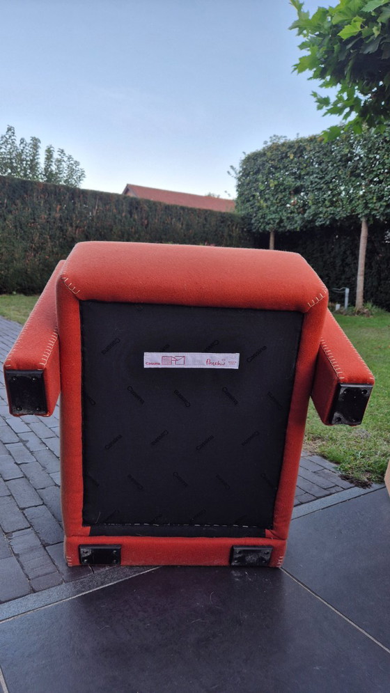 2x Fauteuils Originaux Cassina 637 Utrecht - Gerrit Rietveld – Bancs, Textile (photo 3 of 11)