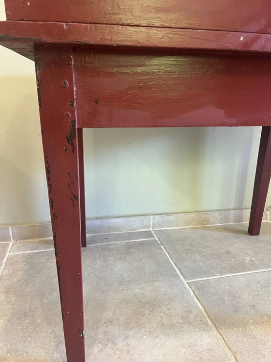 Escritorio antiguo de roble con niveles – Wood (photo 18 of 19)