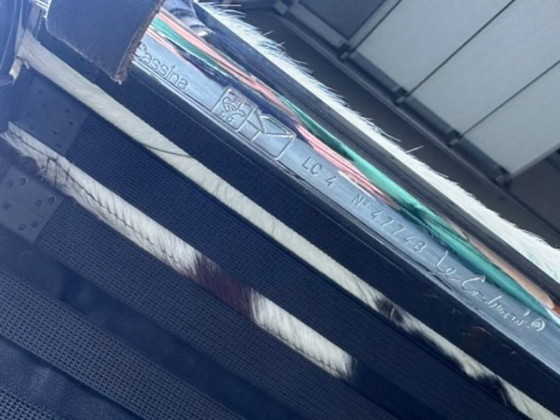 Image 1 of Chaise longue LC4 en peau de poney de Le Corbusier pour Cassina, années 1990