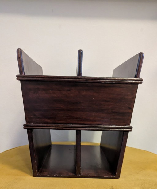 Librasco - Librasco - Revistero - Caoba - Revistero Vintage Librasco